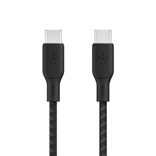 Belkin USB-C - USB-C kabel - 3m - zwart - nylon