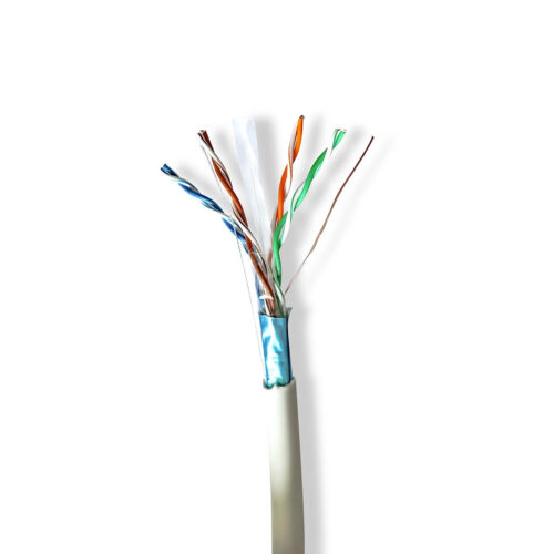 Netwerkkabel CAT6 F/UTP Stranded (soepel) 305m Grijs