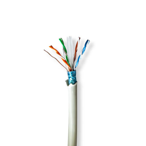 Netwerkkabel CAT6 F/UTP Solid (stug) 305m Grijs