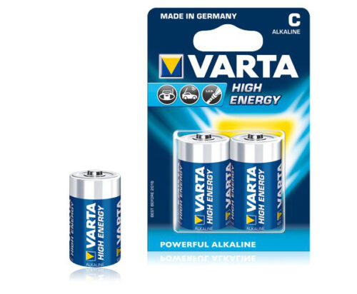 Varta Batterij alkaline C/LR14 1.5 V High Energy 2-blister