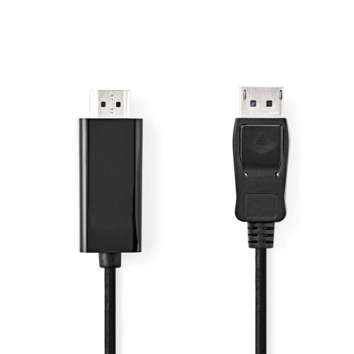 Nedis DisplayPort male - HDMI-connector 1,0m