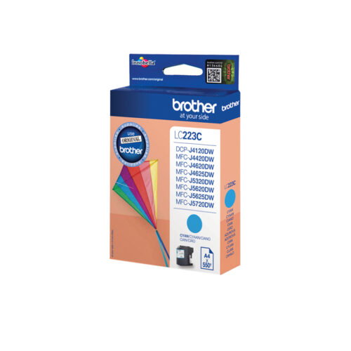 Brother LC-223C inktcartridge cyaan (550 pagina s)