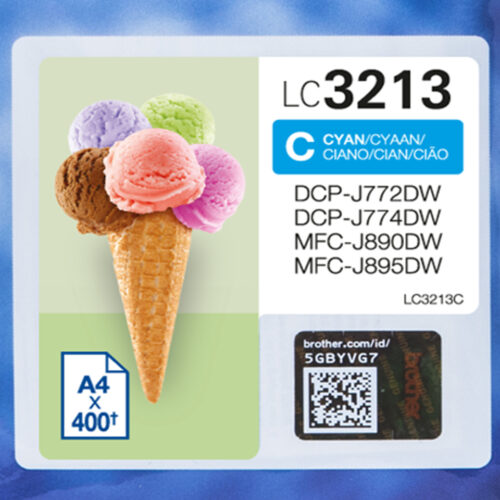Brother LC-3213C (Cyan)