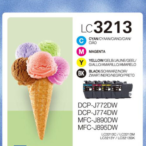 Brother LC-3213VAL Multipack (Zwart, Cyan, Magenta, Yellow)