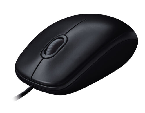 Logitech M90 muis met draad (zwart)