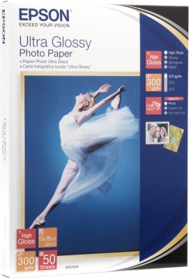 Epson Ultra Glossy Photo Paper 13x18 - 50 Sheet