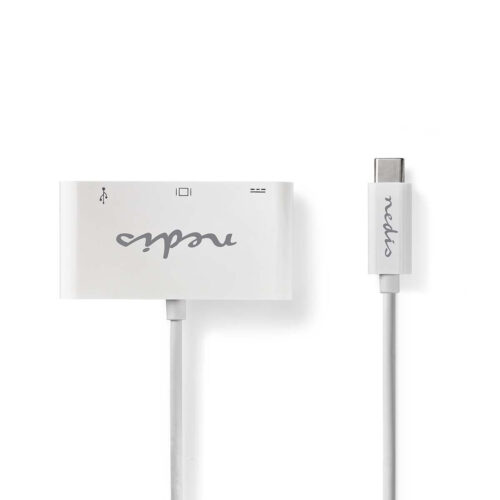 Nedis Adapter Type-C Male - A Female/Type-C Female/VGA  0,2m