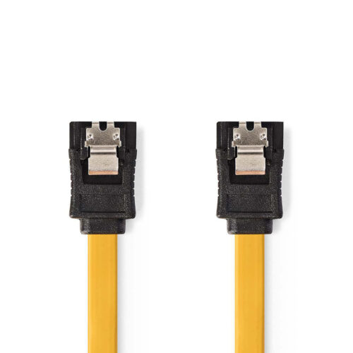 Nedis SATA met vergrendeling - SATA 1,0m