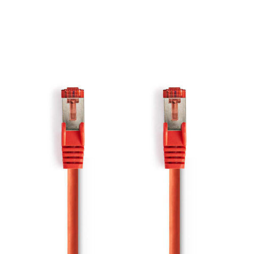 Nedis CAT6 S/FTP-Netwerkkabel 0,5m Rood