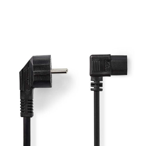 Nedis Schuko Male Haaks - IEC-320-C13 2,0m