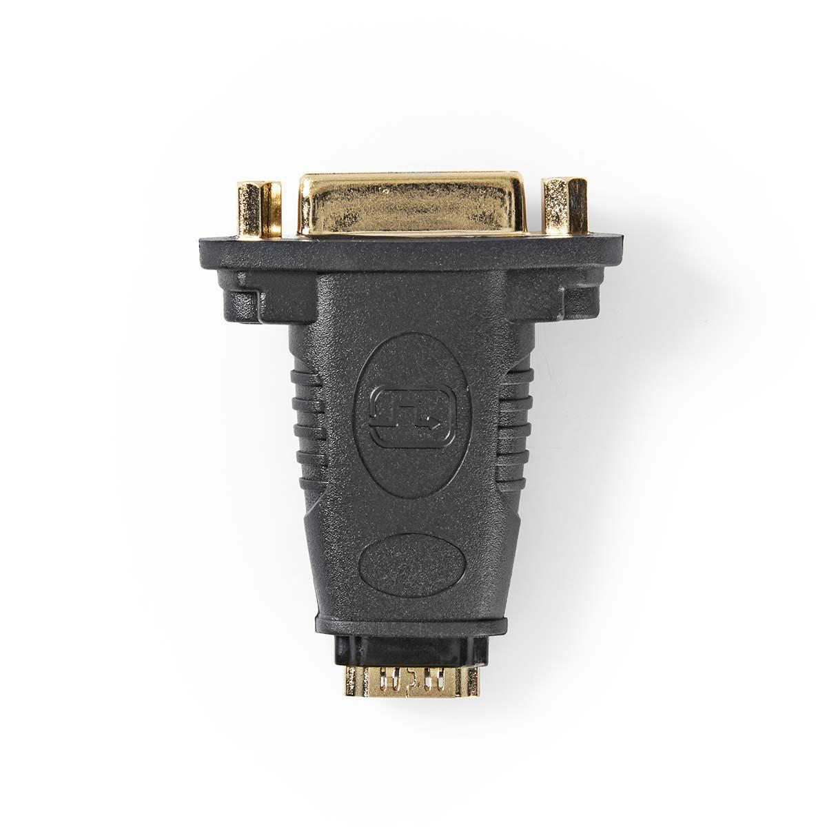 Nedis HDMI Female - DVI-D 24+1-Pins Female Zwart