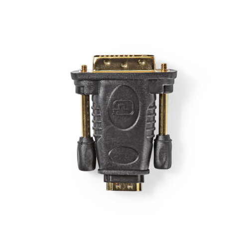 Nedis DVI-D 24+1-Pins Male - HDMI Female Zwart