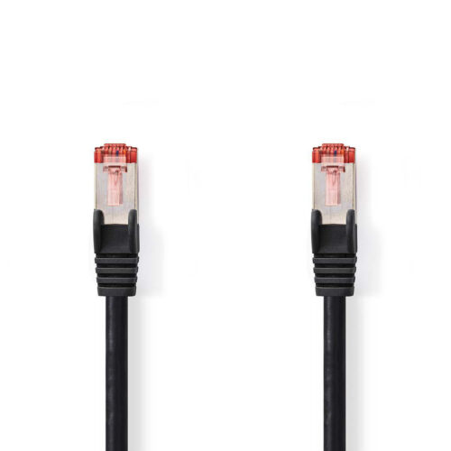 Nedis CAT6 S/FTP-Netwerkkabel 0,15m zwart
