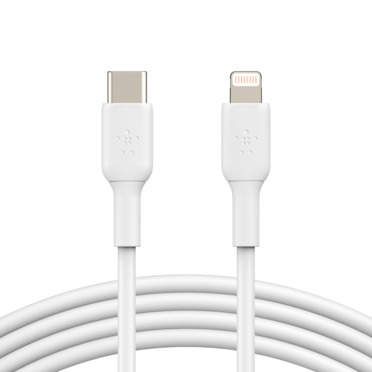 Belkin USB-C - Lightning kabel - 1m - wit