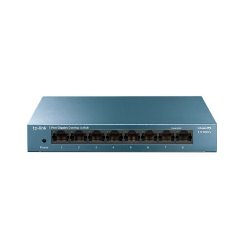 TP-LINK LS108G 8-poorts Gigabit netwerk-switch (metaal)