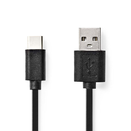 Nedis USB 2.0-Kabel Type-C Male - A Male 2,0 m