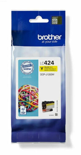 Brother LC-424Y inktcartridge geel