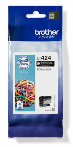 Brother LC-424BK inktcartridge zwart