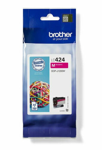 Brother LC-424M inktcartridge magenta