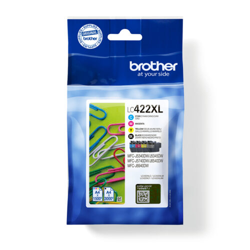 Brother LC422XLVAL inktcartridge 4-kleuren pack XL