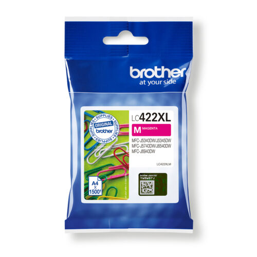 Brother LC422XLM inktcartridge magenta (1500 pagina's)