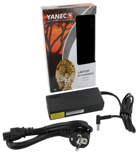Yanec Laptop AC Adapter 90W voor HP (slim tip)