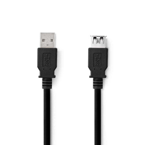 Nedis USB 3.2-Kabel A Male - A Female 1,0m