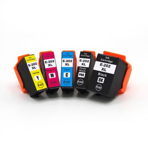 SecondLife - Multipack Epson 202 XL BK, PBK, C, M & Y