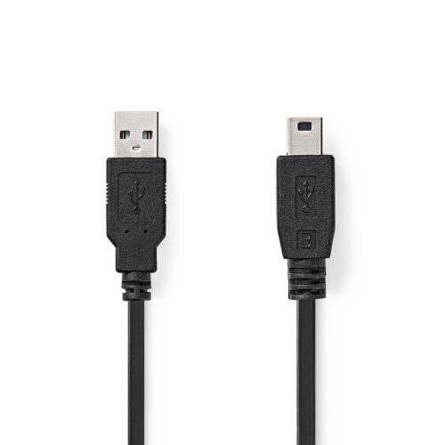 Nedis USB 2.0-Kabel  A Male - Mini 5-Pins Male 2,0 m