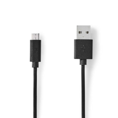Nedis USB 2.0-Kabel A Male - Micro-B Male 1,0m