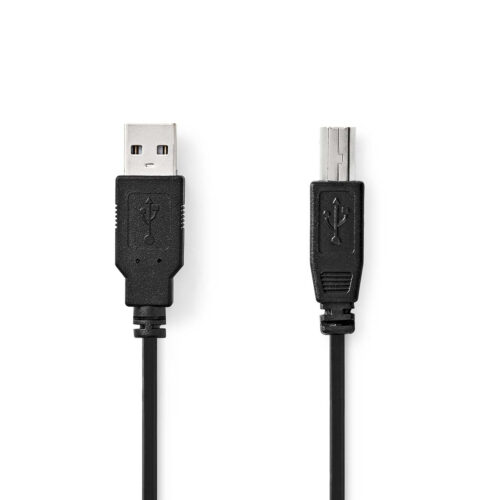 Nedis USB 2.0-Kabel A Male - B Male 2,0m