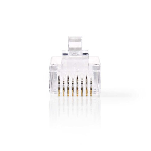 Nedis Netwerkconnector RJ45 - Cat6 - Transparant (10 stuks)