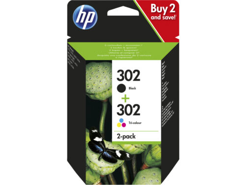 HP 302 multipack (black/tri-color)