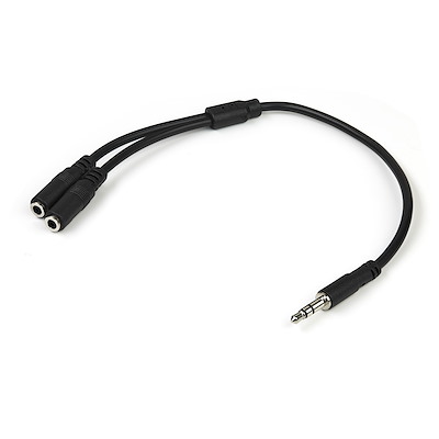 StarTech.com Stereo Splitterkabel Y-adapter