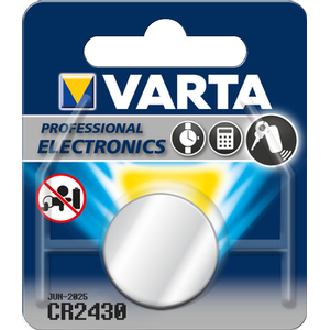 Varta CR2430 lithium batterij 3 V 280 mAh 1-blister
