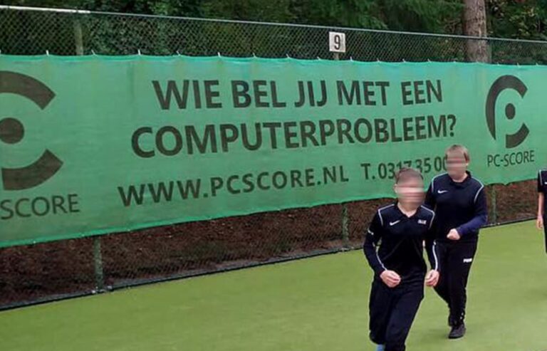 Sponsorbord Tennisvereniging Duno, Doorwerth