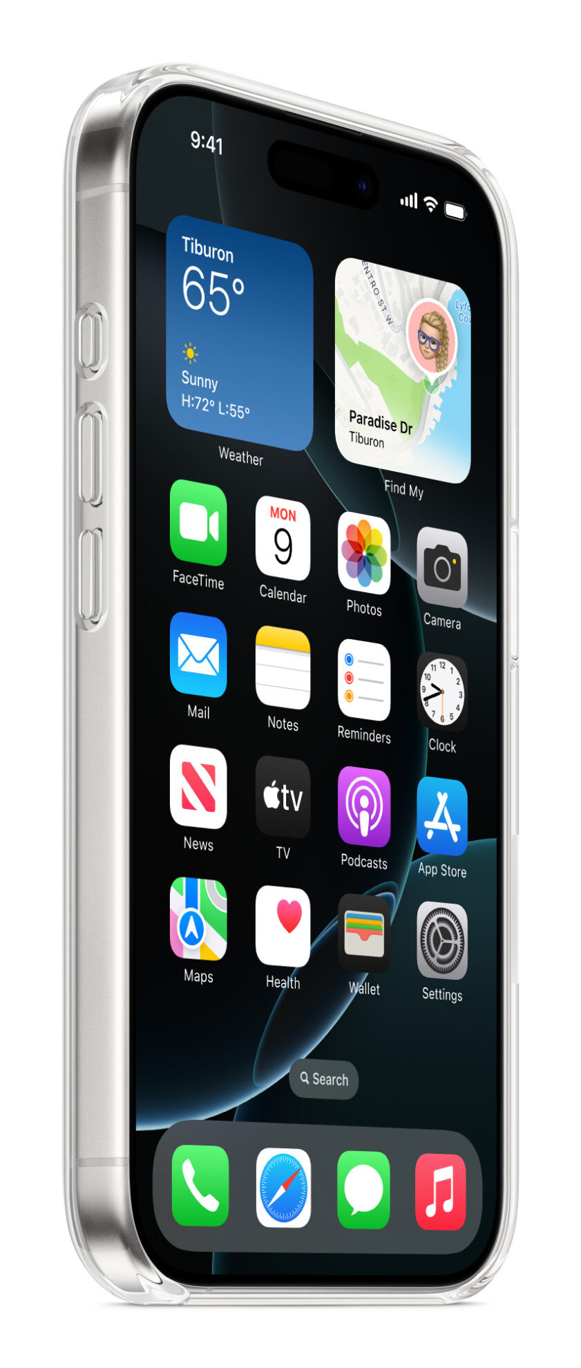 Doorzichtig hoesje met MagSafe voor iPhone 16 Pro - Afbeelding 5