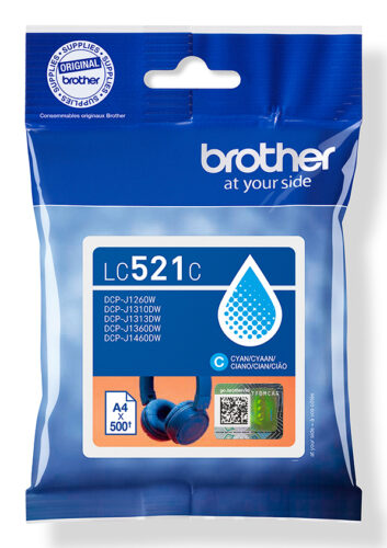 Brother LC521C inktcartridge - Cyaan