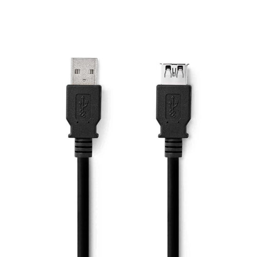 Nedis USB 3.2-Kabel A Male - A Female 2,0m