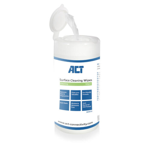 ACT Schoonmaakdoekjes voor o.a. beeldschermen (100st.)