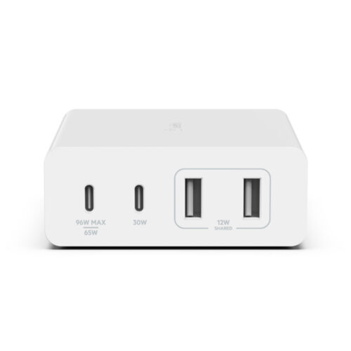 Belkin 4-poorts oplader (108W) - 2x USB-C / 2x USB-A