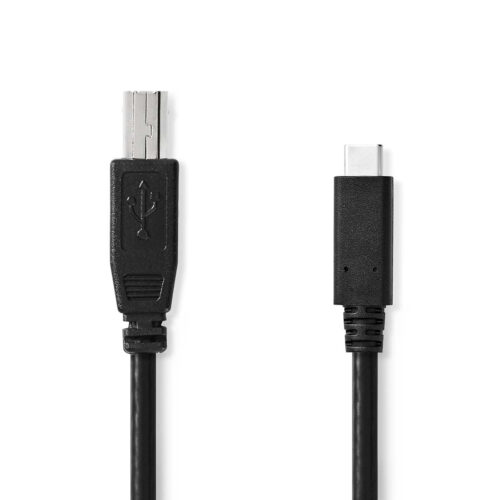 Nedis USB-C male - USB-B male 1,0m