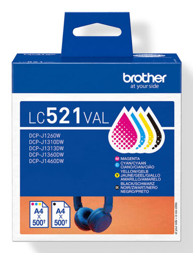 Brother LC521VAL inktcartridge - Multipack