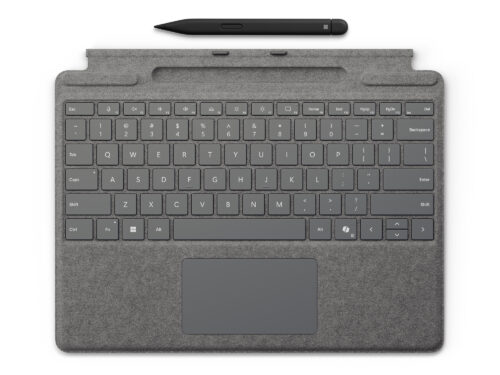 Microsoft Surface Pro Keyboard + Slim Pen (QWERTY) - Platina