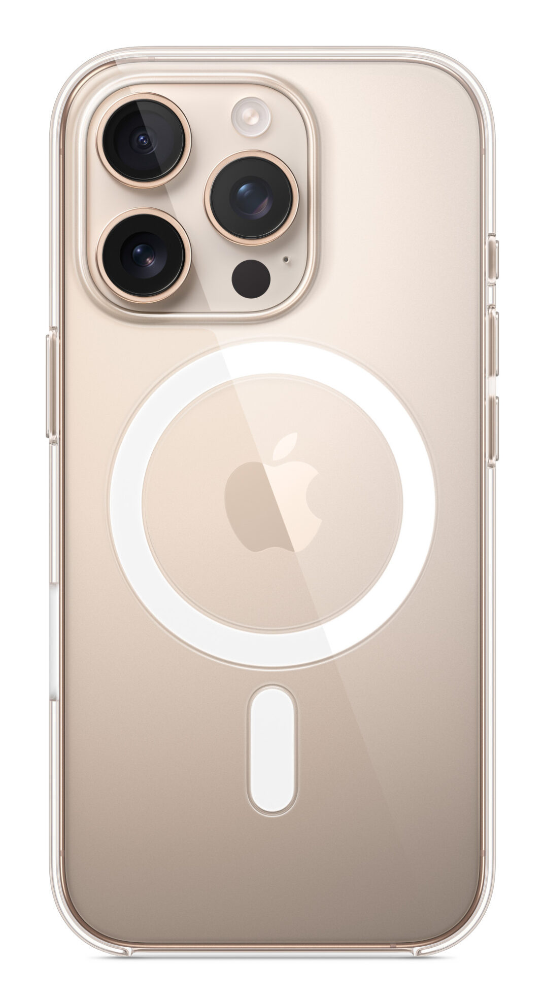 Doorzichtig hoesje met MagSafe voor iPhone 16 Pro