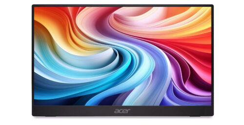 Acer PM161QB1bmiuux Draagbare monitor Zwart 39,6 cm (15.6