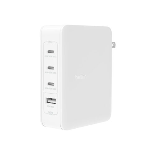 Belkin BoostCharge Pro 4-poorts GaN-wandlader (140 W)
