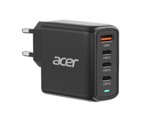 Acer 100W PD Charger - EU Plug - 100W USB-C Cable - Black (Retail Pack)